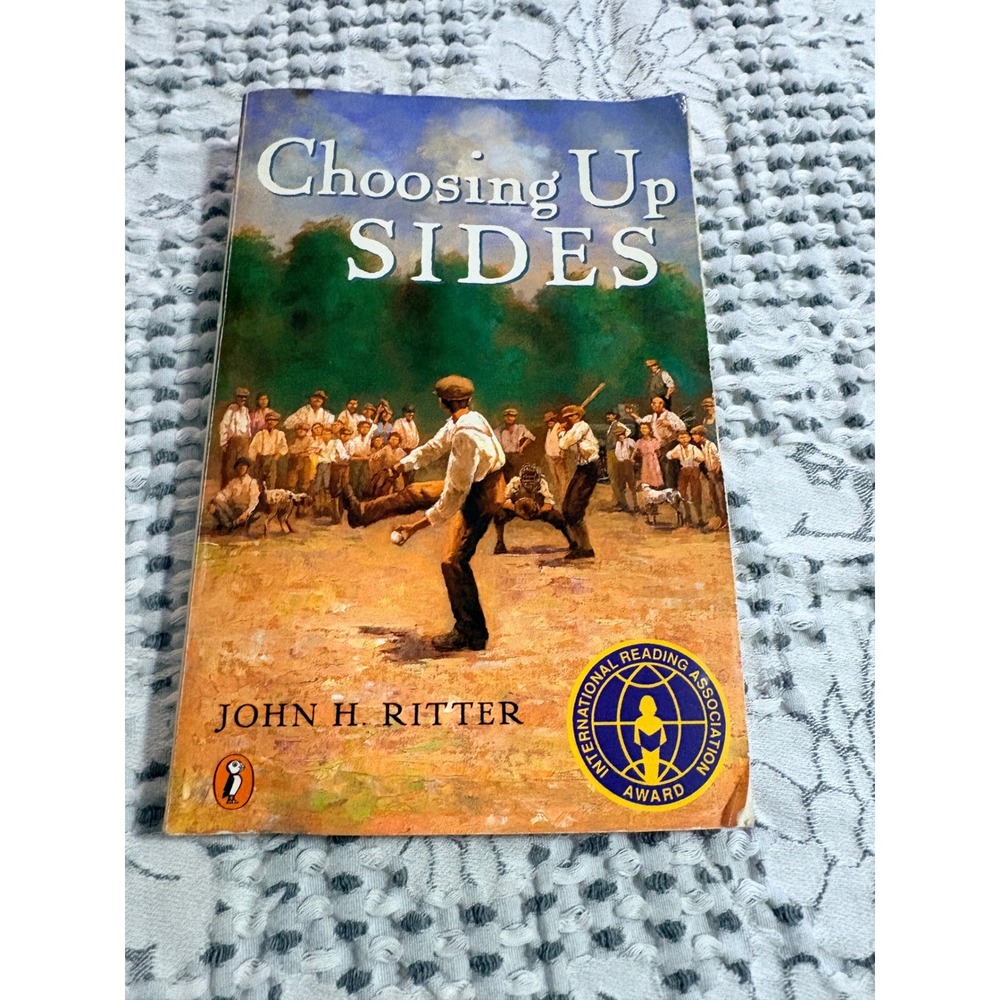 Choosing Up Side John H Ritter Paperback Baseball Historical Fiction Puffin Book